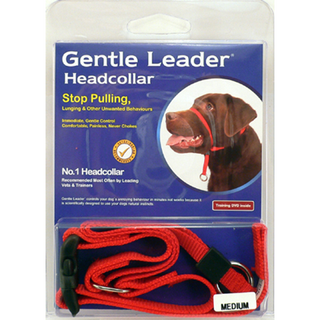 Gentle Leader - Head Collar Med Red