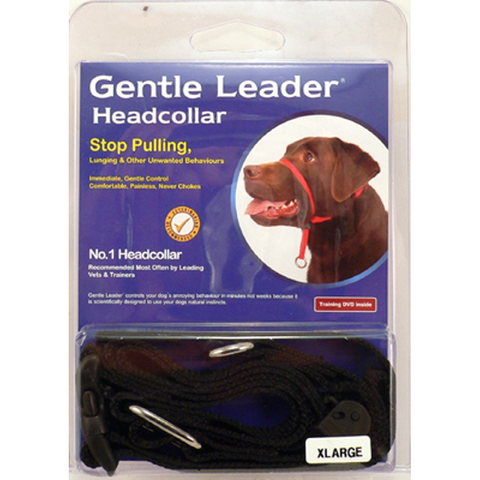 Gentle Leader - Head Collar XLge Black