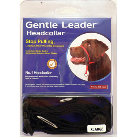 Gentle Leader - Head Collar XLge Black