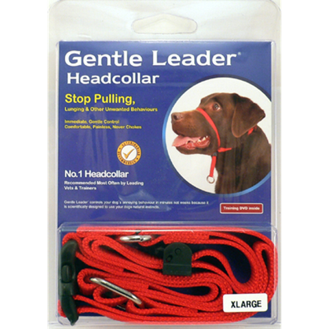 Gentle Leader - Head Collar XLge Red
