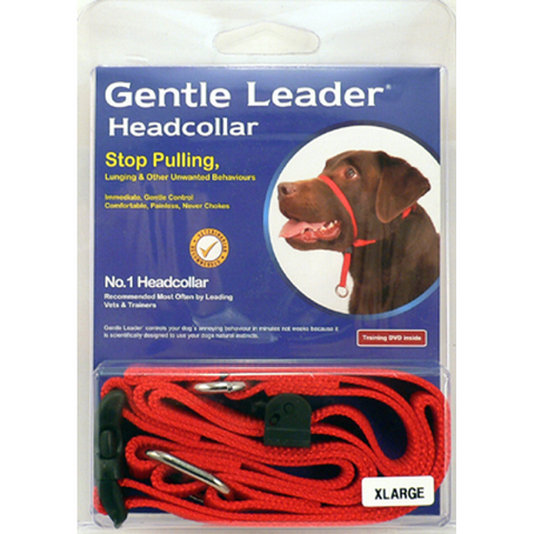 Gentle Leader - Head Collar XLge Red