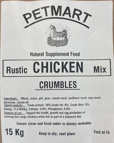 Petmart Chicken Crumble Adult 15kg