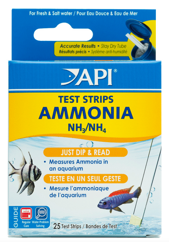 API Ammonia Test Strips
