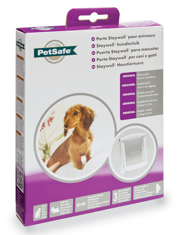 PetSafe Staywell - Pet Door Original 2-Way White (S) Wood Door/Panel 715EF