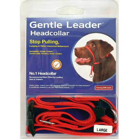 Gentle Leader - Head Collar Large Red