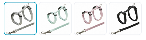 Trixie -   Kitten Harness and Lead Assorted Colours
