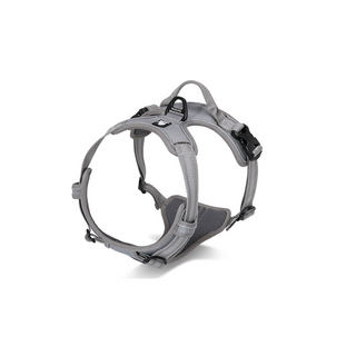 True Love Deluxe Mesh Harness Grey Med