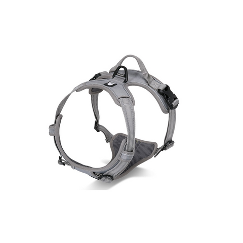 True Love Deluxe Mesh Harness Grey Med