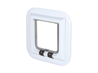 Trixie - Cat Door 4-Way (S) Single Glazed Glass