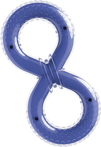 Zeus Duo Figure 8 Tug Bacon Scent Purple 20cm