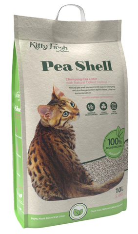 Kitty Fresh Pea Shell Litter 10L / 5.4kg