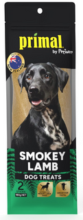 Primal Dog Treats Smokey Lamb 2pk 180g