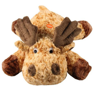 Patchwork Pet Dog Toy - Swirl Moose 38.1cm