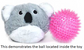 Patchwork Pet Dog Toy - Pricklets Koala 10.2cm