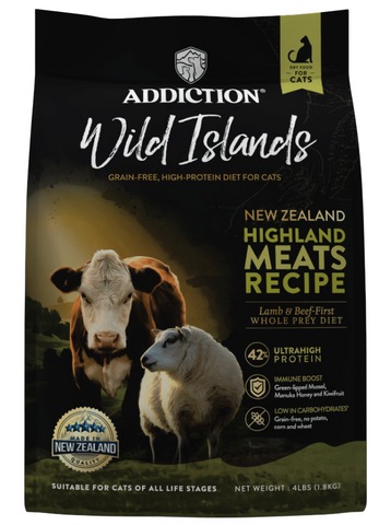 Addiction Cat Wild Islands Highland Meats 1.8kg