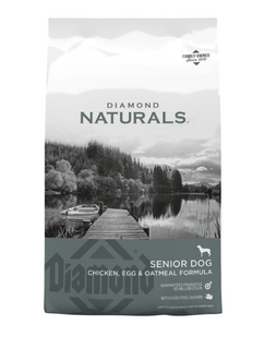 Diamond Naturals Senior Dog Chicken with Egg & Oat Flakes 15kg