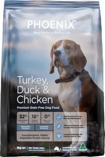 Phoenix Dog Turkey Duck & Chicken 13kg