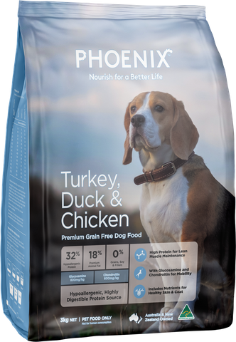 Phoenix Dog Turkey Duck & Chicken  3kg