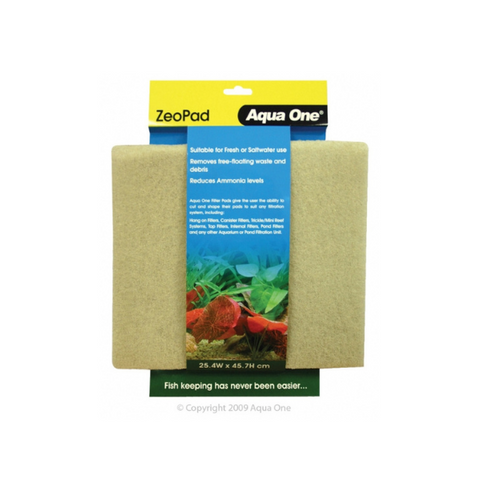 Aqua One Zeo Pad - Self Cut Filter Pad