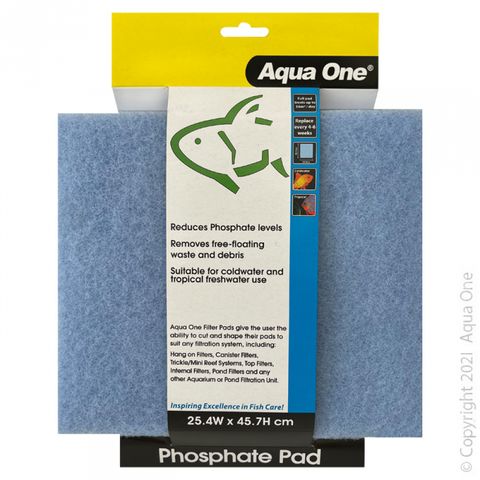 Aqua One Phos Pad - Self Cut Filter Pad