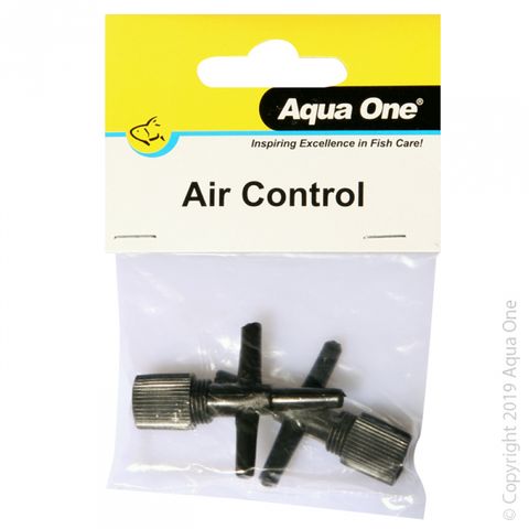 Aqua One Air Line T Control Valve (2pk)