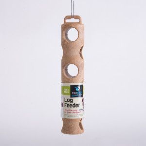 Topflite Wild Bird Log Feeder