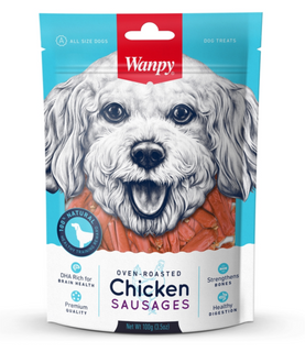 Wanpy Dog Treat Chicken Sausage 100g