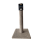 Tigga Cat Scratch Carpet Pole Grey Med 75cm