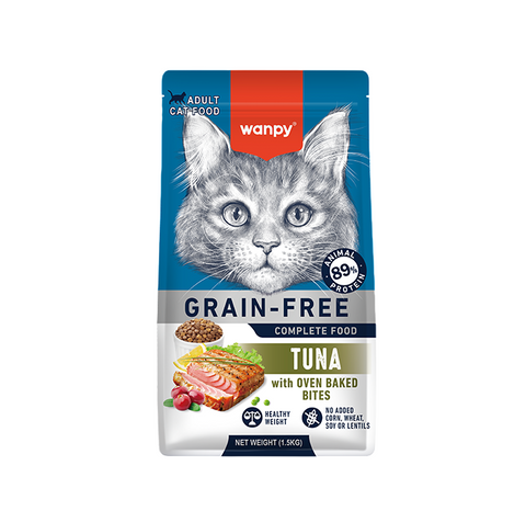 Wanpy Cat Grain Free Tuna Recipe 1.5kg