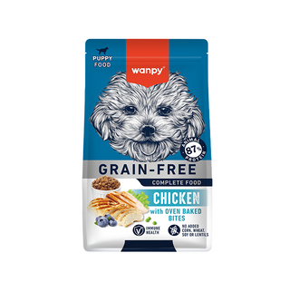 Wanpy Puppy Grain Free Chicken Recipe 1.5kg