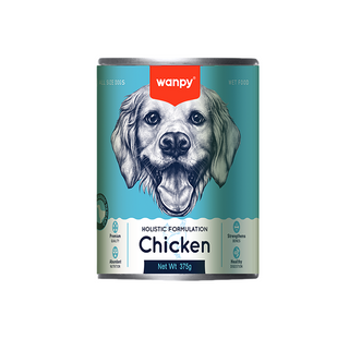 Wanpy Dog Wet Chicken Canned 375g