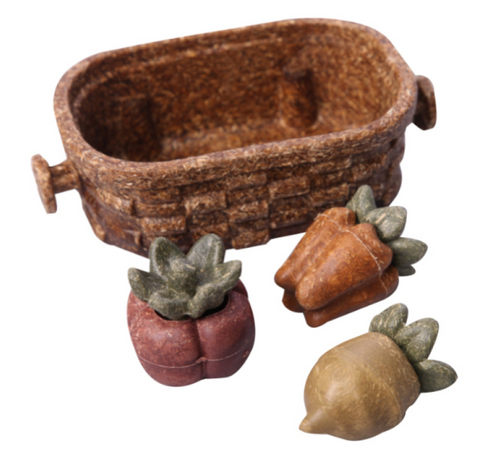 Pet One Small Animal Treat - Vegetable Basket 4pcs