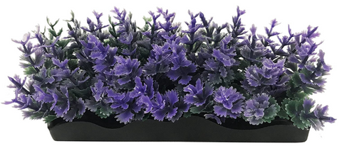 Aquascaping Plastic Plant - Foreground Purple Bunch Single