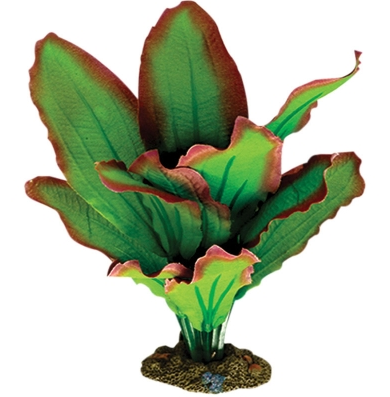Aqua One Silk Plant - Amazon Red/Green Medium