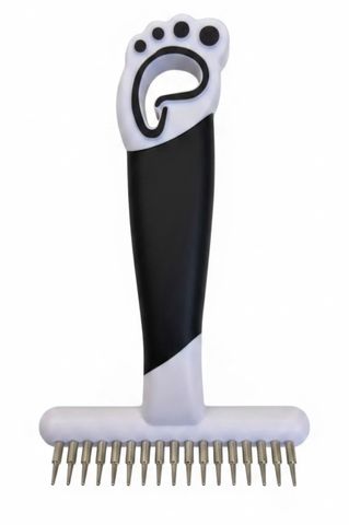 Pet One Grooming - Undercoat/Shedding Rake Short Pin