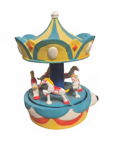 * Aqua One Ornament - Merry-Go-Round 10.9x10.9x14cm