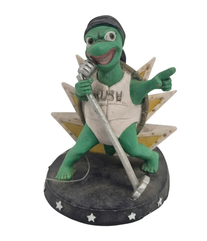 * Aqua One Ornament - Rocking Singer Turtle 12.5x9x11cm