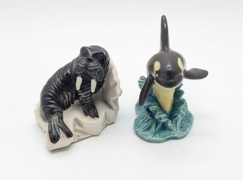 Exotic Aquarium Ornament - Orca or Walrus Miniatures