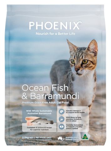 Phoenix Cat Ocean Fish & Barramundi  2.5kg