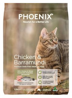 Phoenix Cat Chicken & Barramundi  2.5kg
