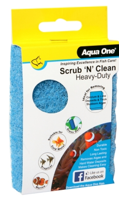 Aqua One Scrub n Clean Algae Pad Coarse Blue
