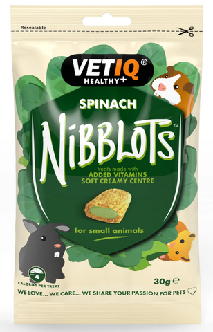Nibblots Spinach 30g Treats