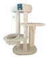 Tigga Cat Scratch Plush/Sisal Tree Adelaide Cream 76 x 56 x 130cm