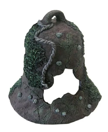 Aqua One Ornament - U334 Ruined Bell Large 26x28cm