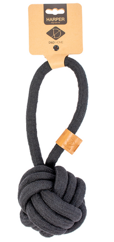 LaRoy Dog Toy Harper Rope Ball with Loop 27x10x10cm