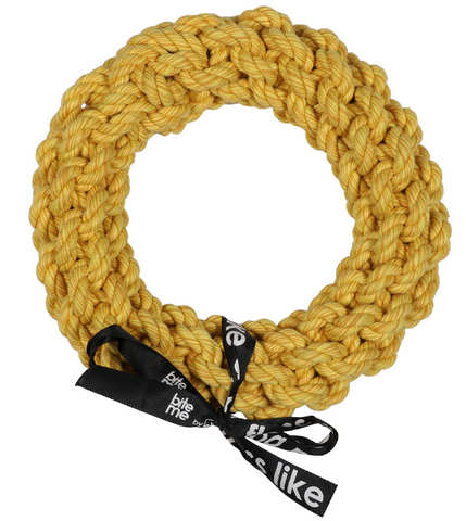 LaRoy Dog Toy Da-Chain Braided Rope Ring 18cm
