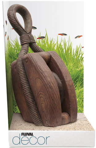 Fluval Ornament - Ship Pulley 10x29cm