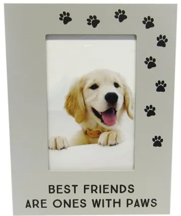 Picture Frame - Best Friends Are The Ones With Paws
