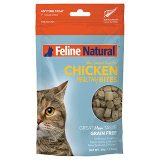 Feline Natural Freeze Dried Chicken Healthy Bites 50g