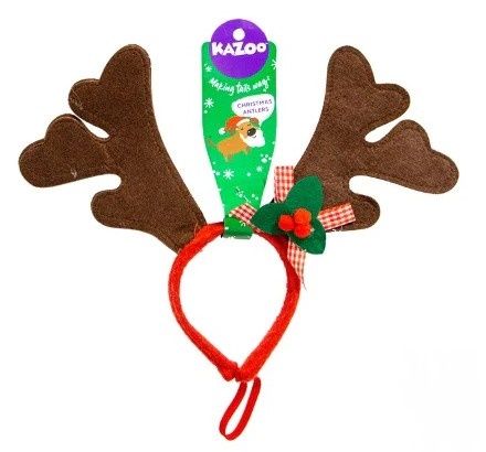 Kazoo Christmas Reindeer Antlers - Large